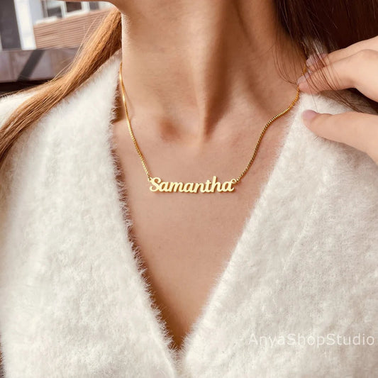 Custom Name Necklace Birthday Gift for her