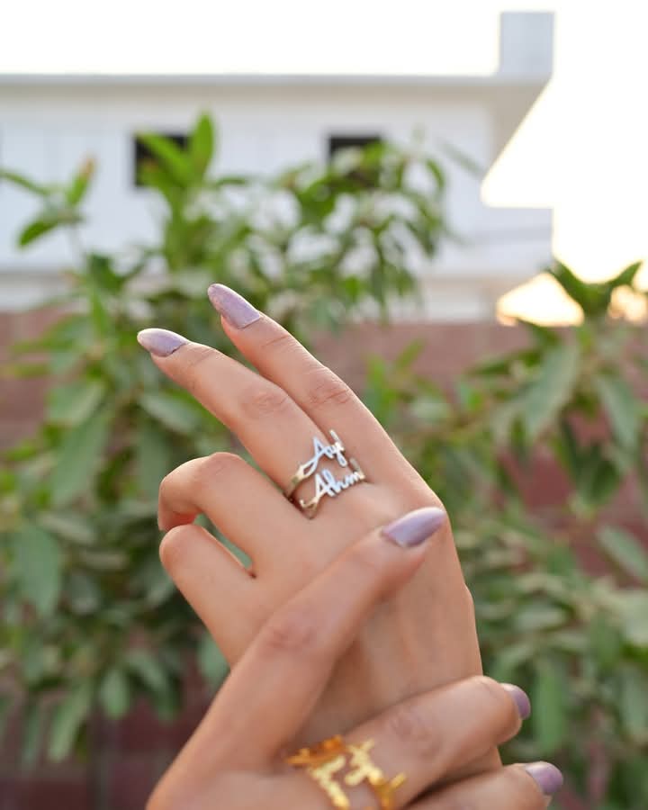 Personalized Custom Name Ring for Women