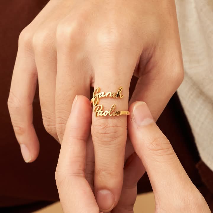 Personalized Custom Name Ring for Women