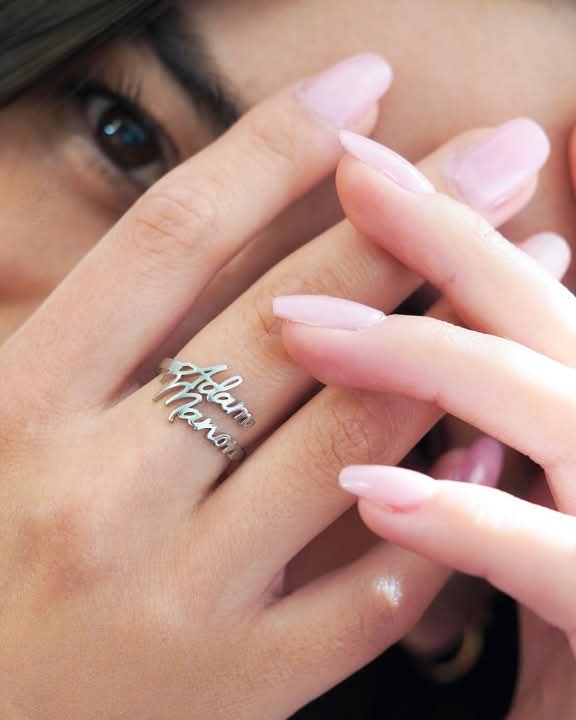 Personalized Custom Name Ring for Women