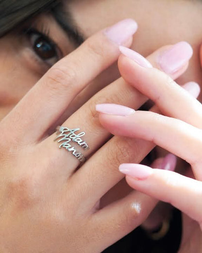 Personalized Custom Name Ring for Women