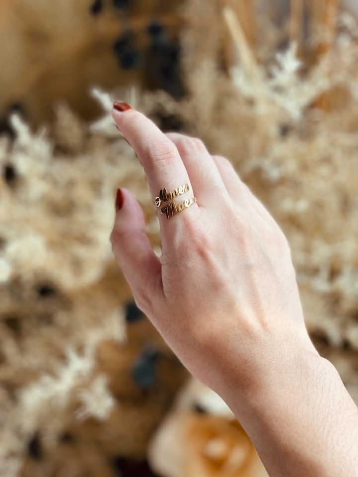 Personalized Custom Name Ring for Women
