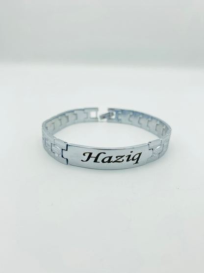 Engraving Name Braclet