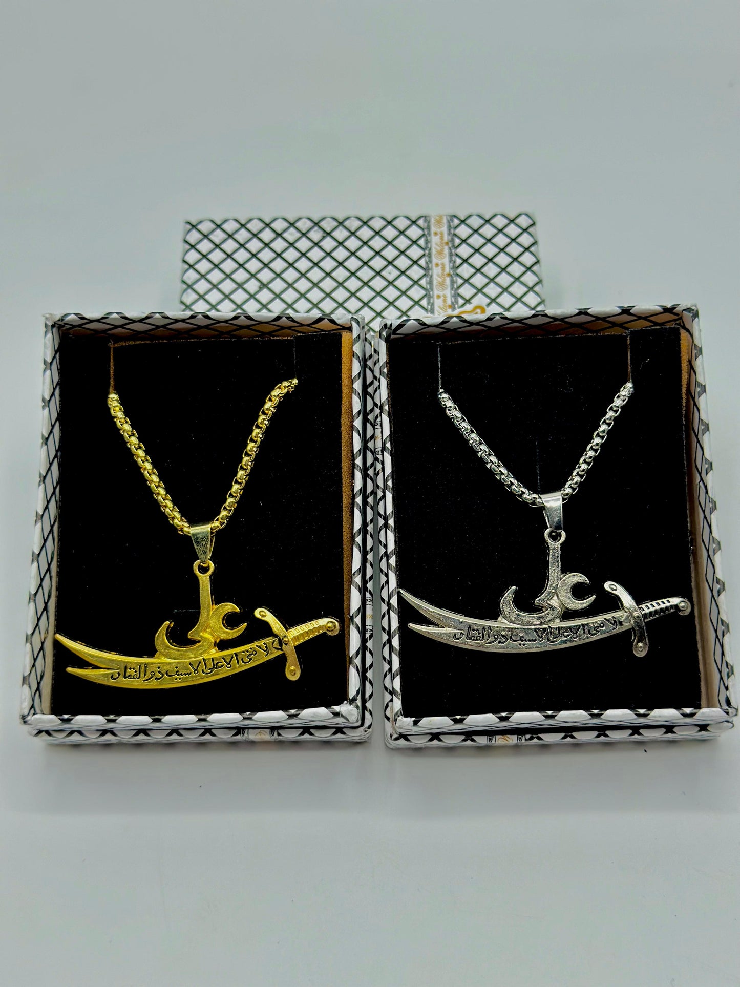 Beautiful Zulfiqar Sword Necklaces